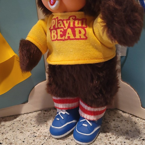 VTG Rare Playskool 1979 'Playful Bear' w/ Clothes Set Plush Plastic Face✨️NEW - Picture 10 of 16